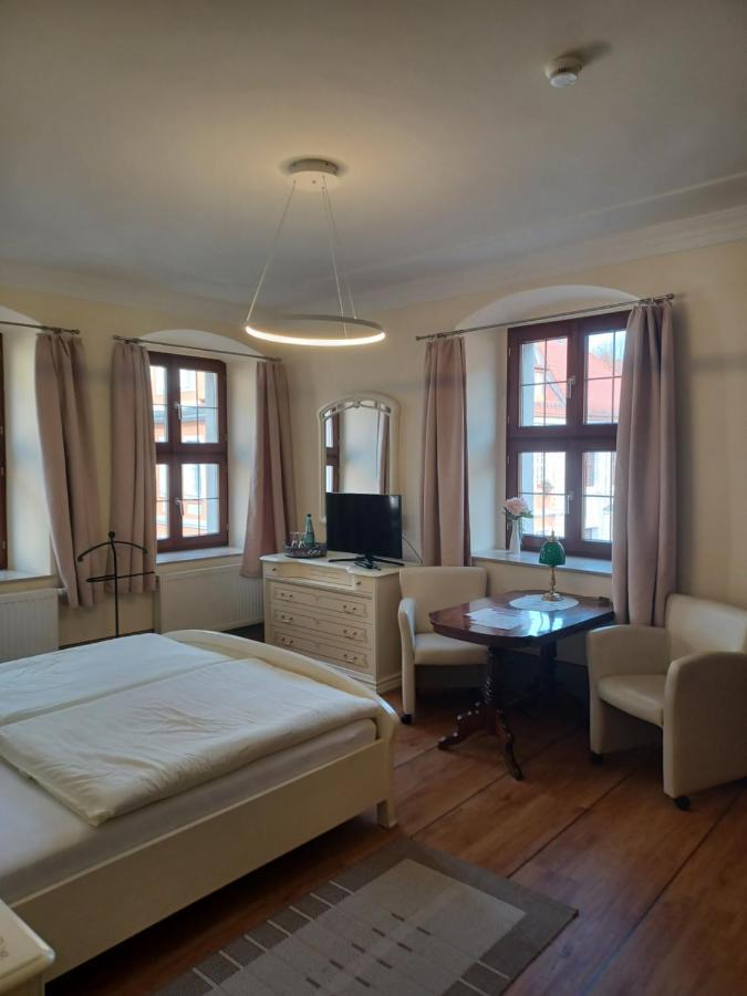 Hotel Zum Kloetzelmoench Görlitz Esterno foto