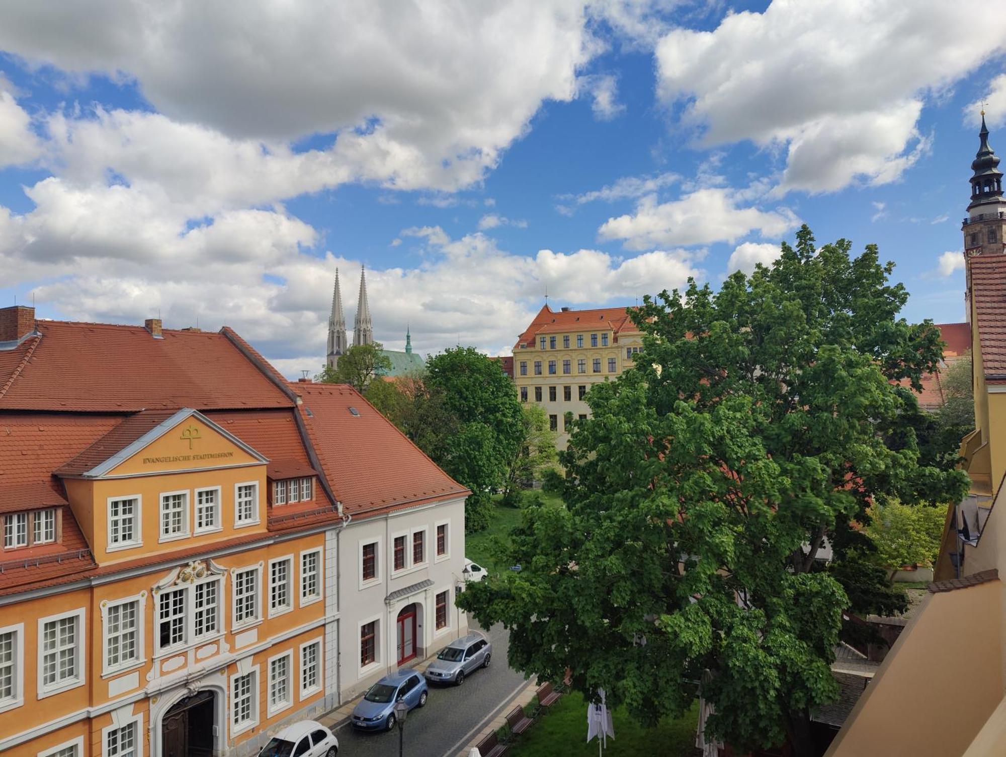 Hotel Zum Kloetzelmoench Görlitz Esterno foto